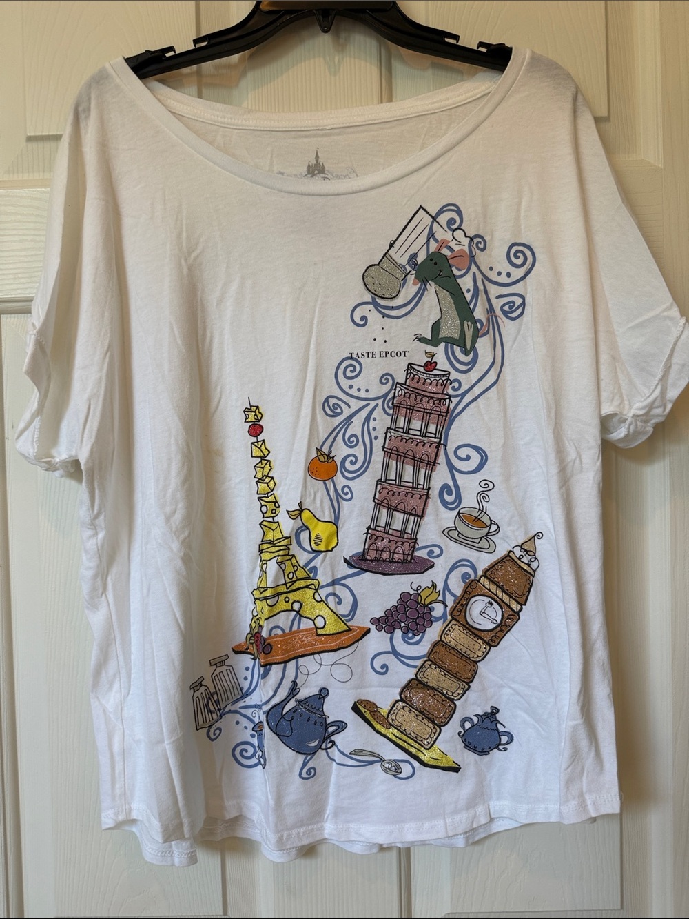 RARE: Disney Parks 2017 Epcot Food and Wine Festival Shirt with French Graphics